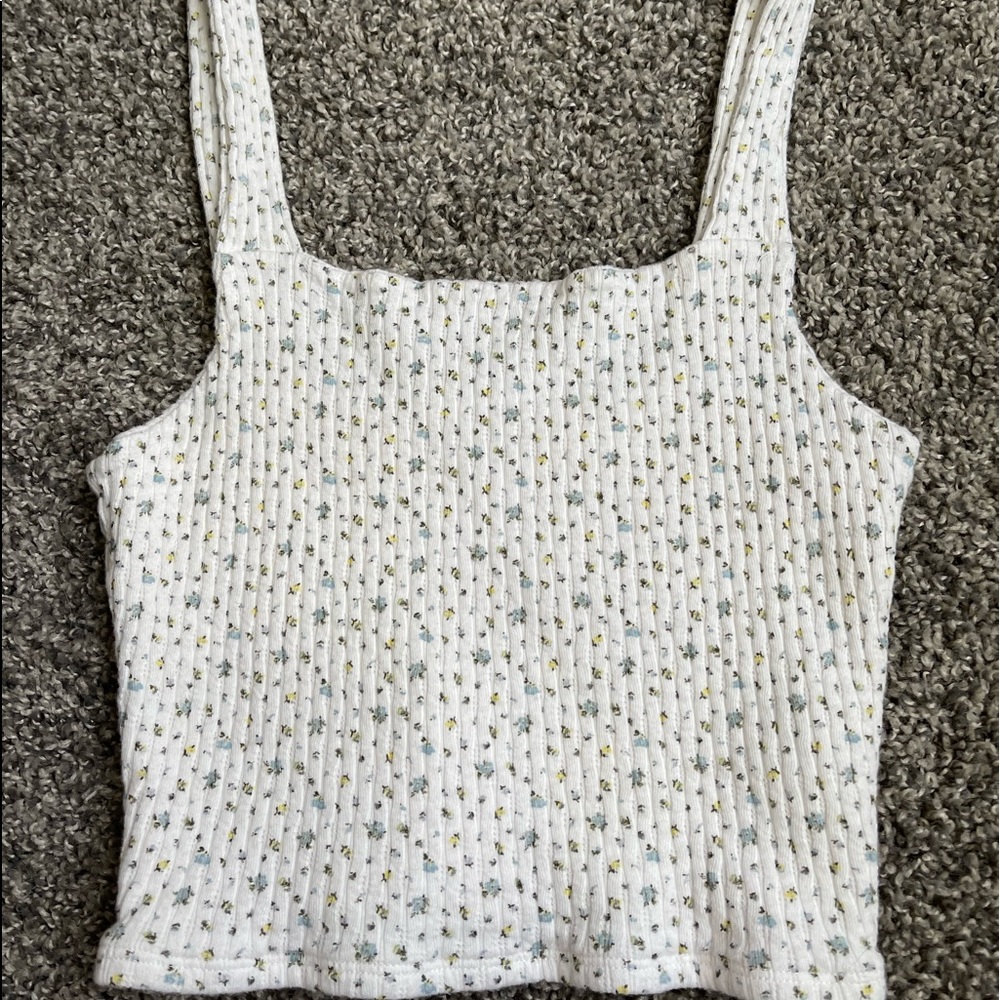Hollister Floral Crop Top
